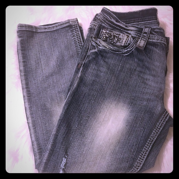 Hydraulic Denim - Embellished capris